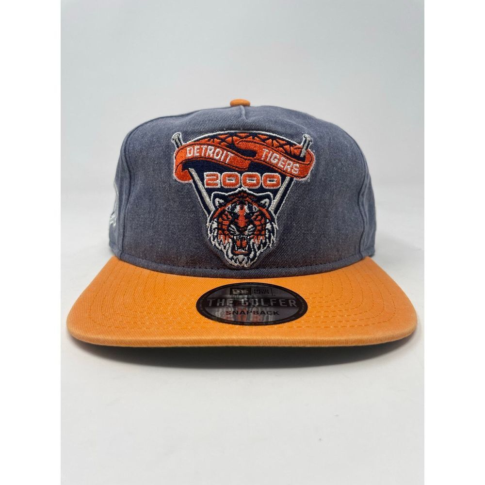 New Era MLB Detroit Tigers The Golfer‎ Pigment Dye Snapback Hat Mens Brand New